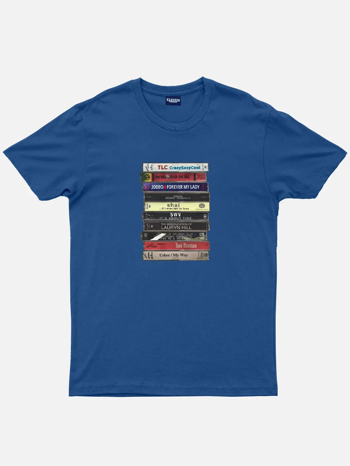 R&B Cassette Stack Cotton Short Sleeve Shirt Eleven Oasis