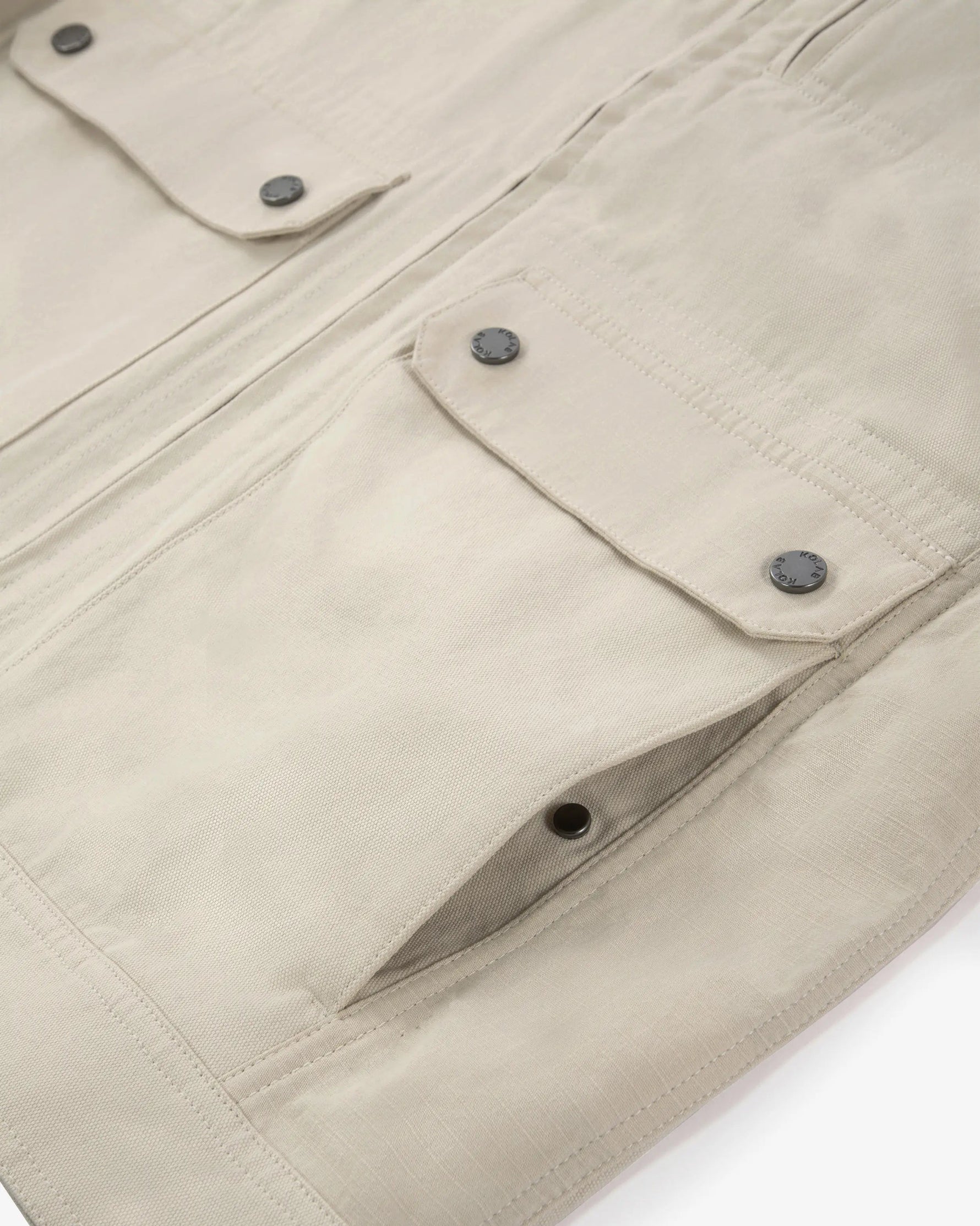 KOLAB Men's Utility Canvas Workwear Jacket KOLAB