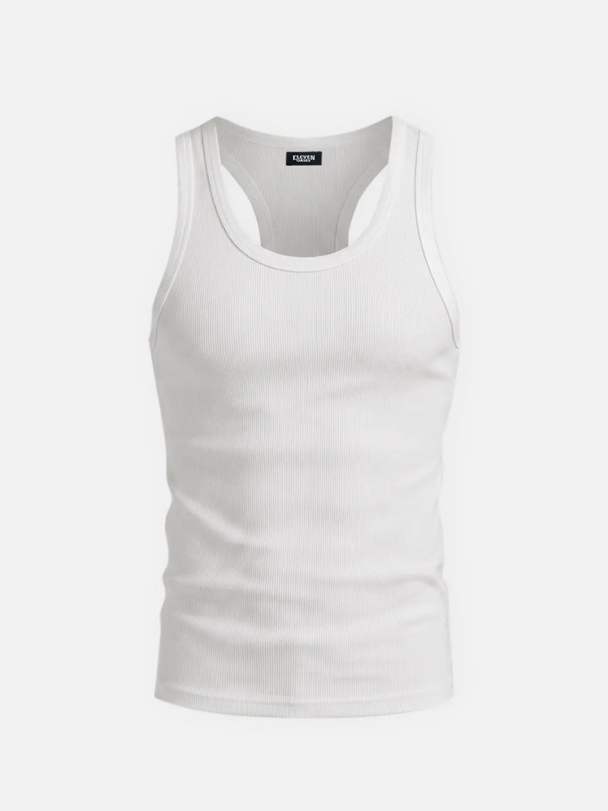 Men's Ribbed Athletic Slim Fit Tank Top Eleven Oasis