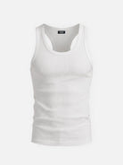 Men's Ribbed Athletic Slim Fit Tank Top Eleven Oasis