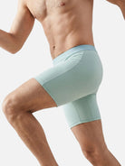 Men's Seamless Long-Leg Boxer Briefs Eleven Oasis