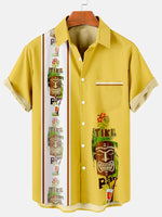 Men's Tiki Bar Paradise Short Sleeve Shirt ElevenOasis