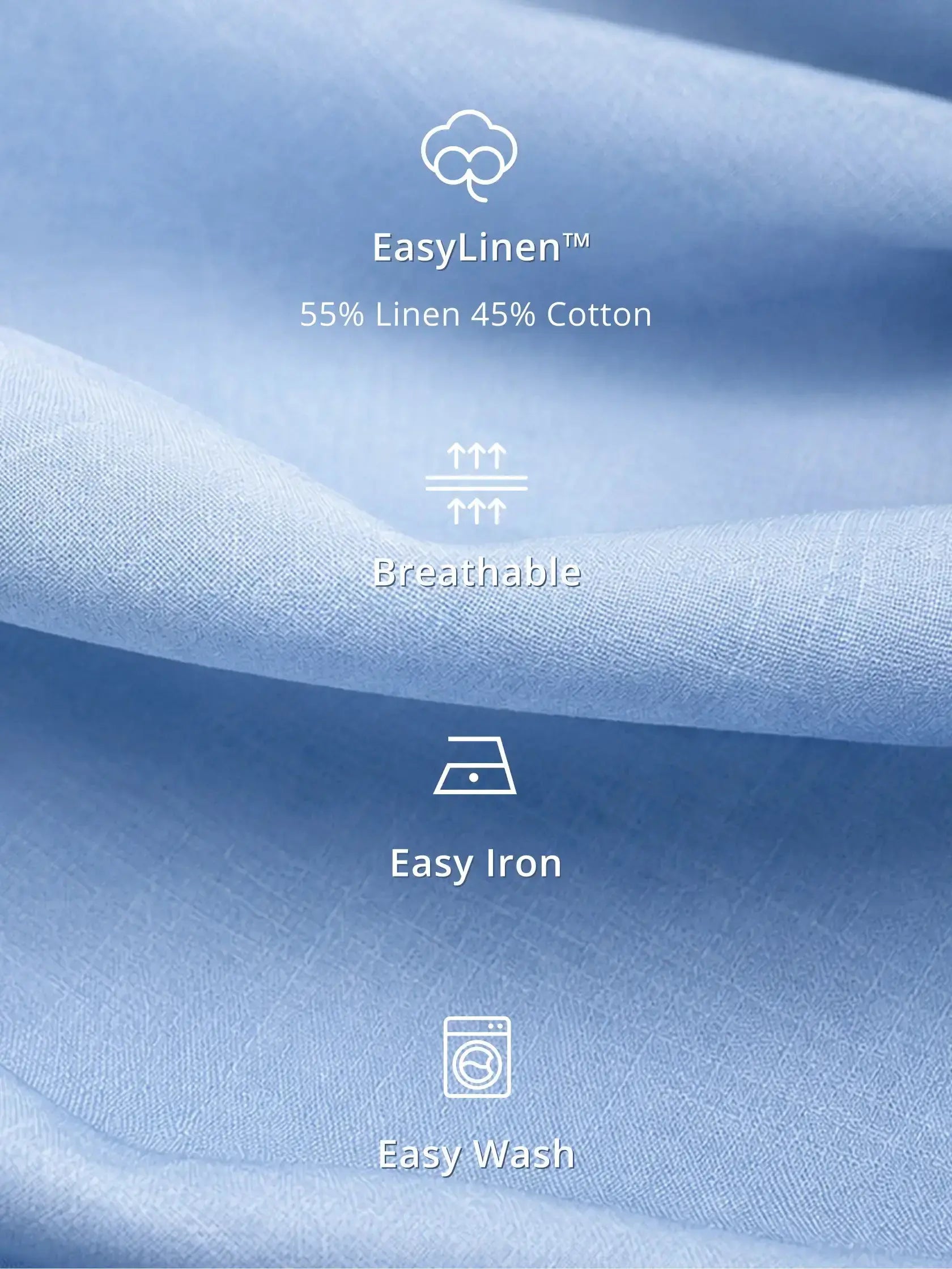 Men's Linen Cotton Blend Short Sleeve Shirt ElevenOasis