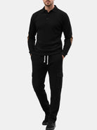 Men's Polo Sweatshirt Cargo Lounge Set Eleven Oasis