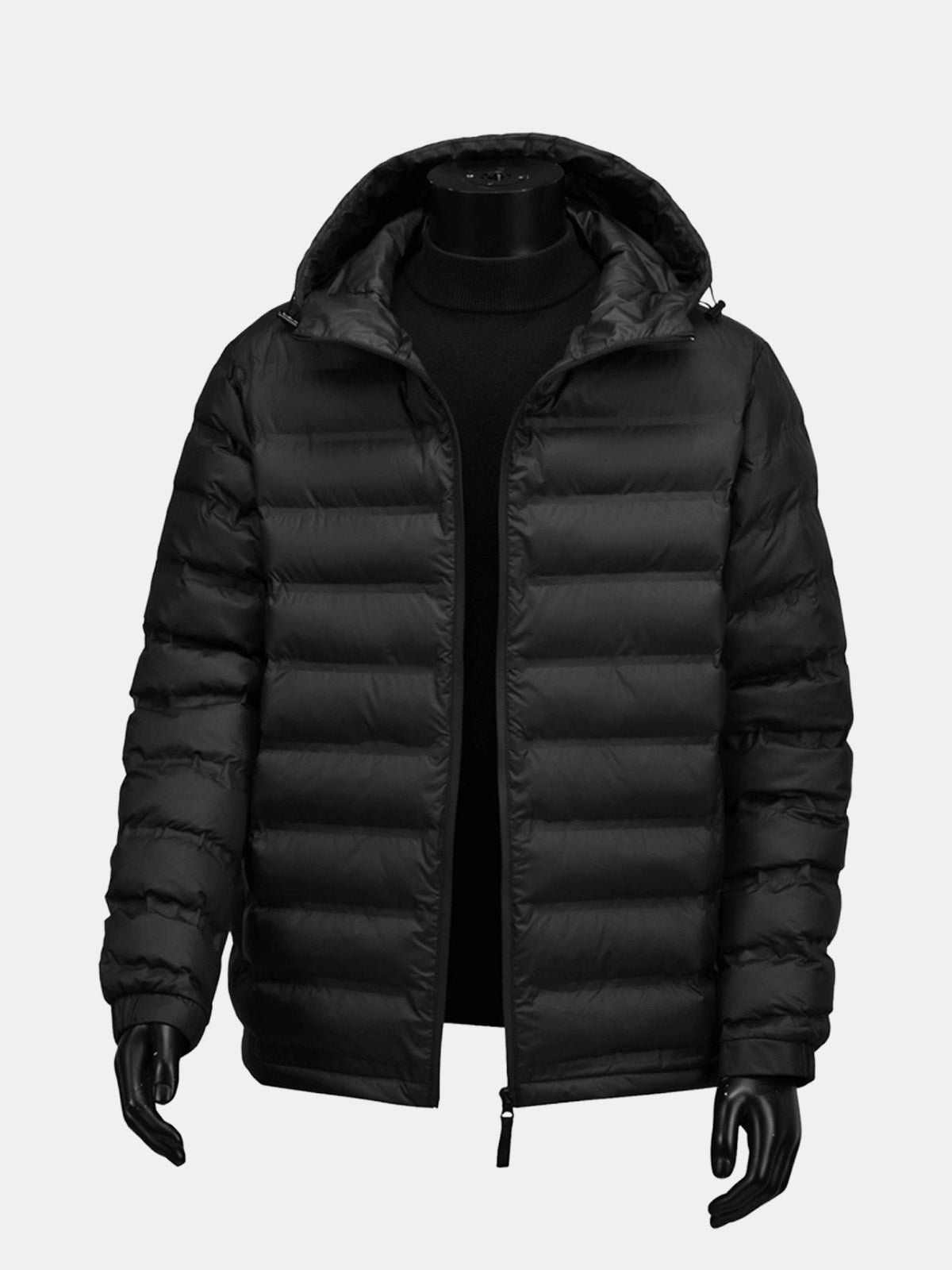 Men's Hooded Winter Insulated Puffer Jacket Eleven Oasis