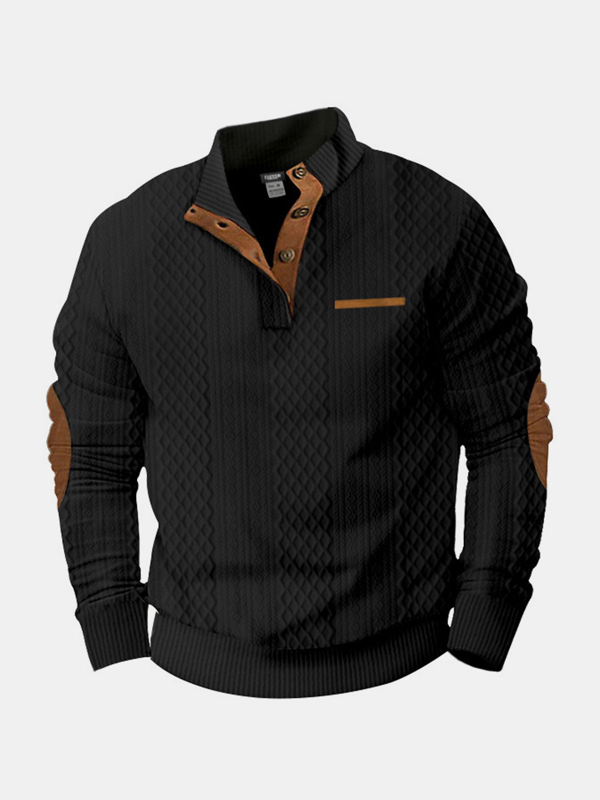 Men's Cable Knit Pullover Sweater ElevenOasis