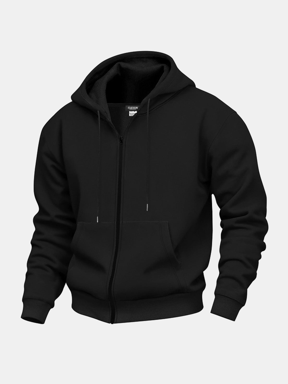 Men's Classic Everyday Zip-Up Hoodie Eleven Oasis