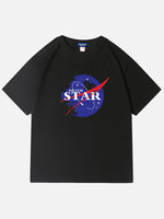 Star Wars Death Star NASA Parody Cotton T-Shirt Eleven Oasis
