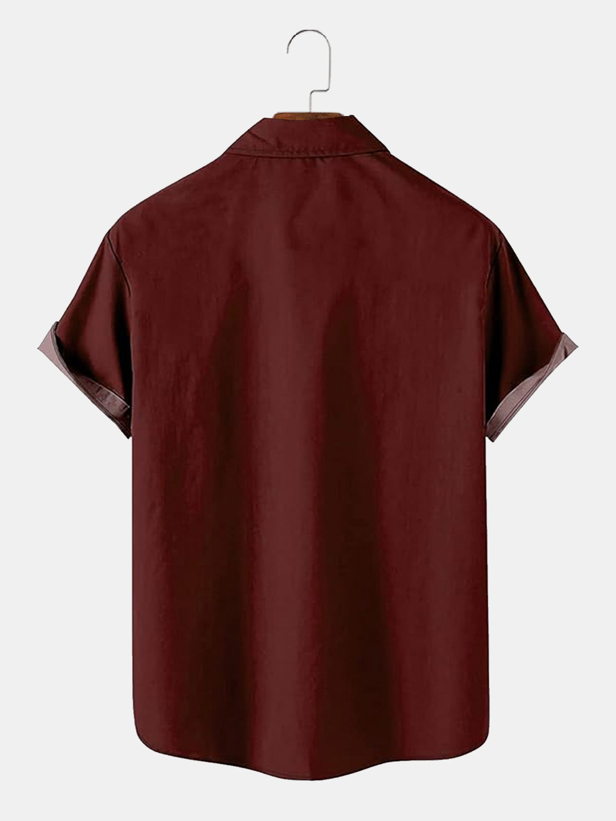 Tall Men's Geometric Diamond Bowling Short Sleeve Shirt ElevenOasis