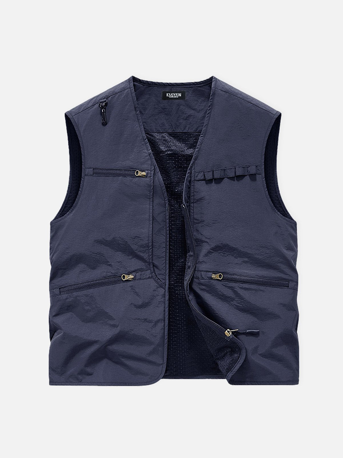 Men's Slim Fit Multi-Pocket Outdoor Utility Vest | Eleven Oasis