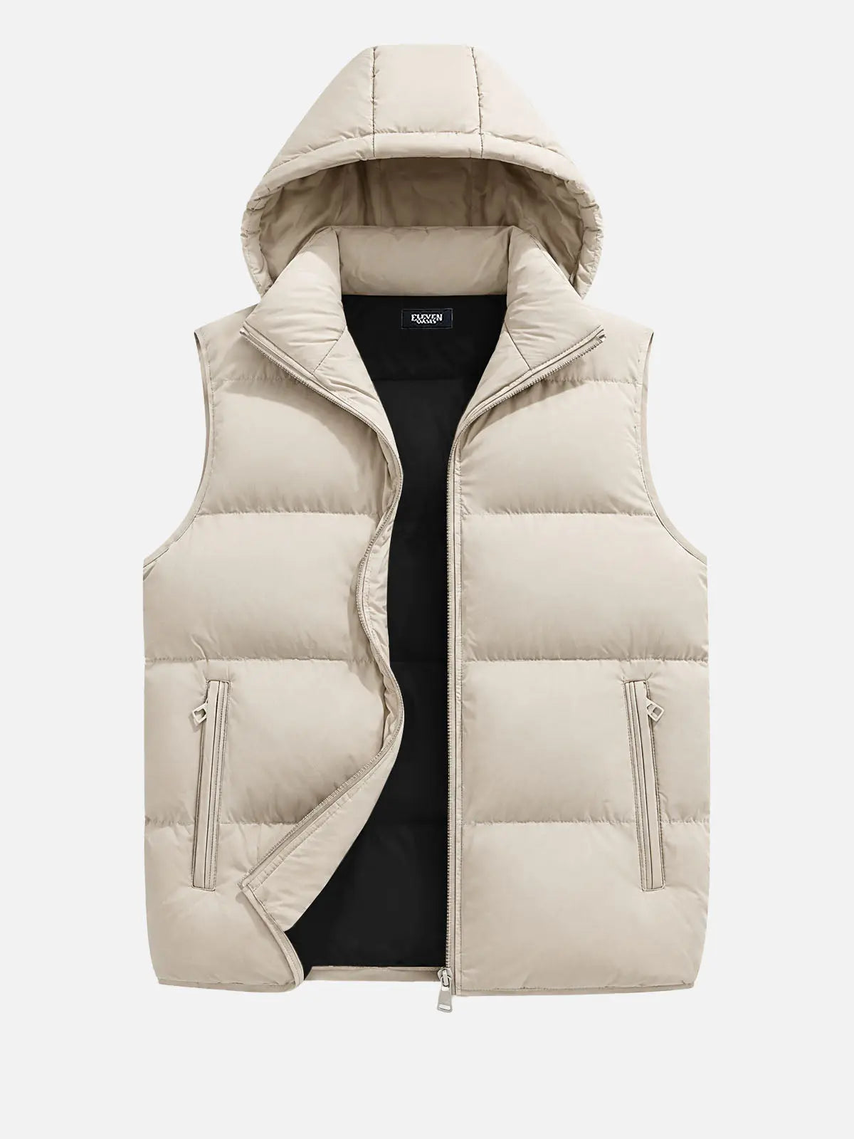 Men's Hooded Puffer Slim Fit Vest Eleven Oasis