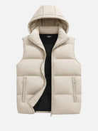 Men's Hooded Puffer Slim Fit Vest Eleven Oasis