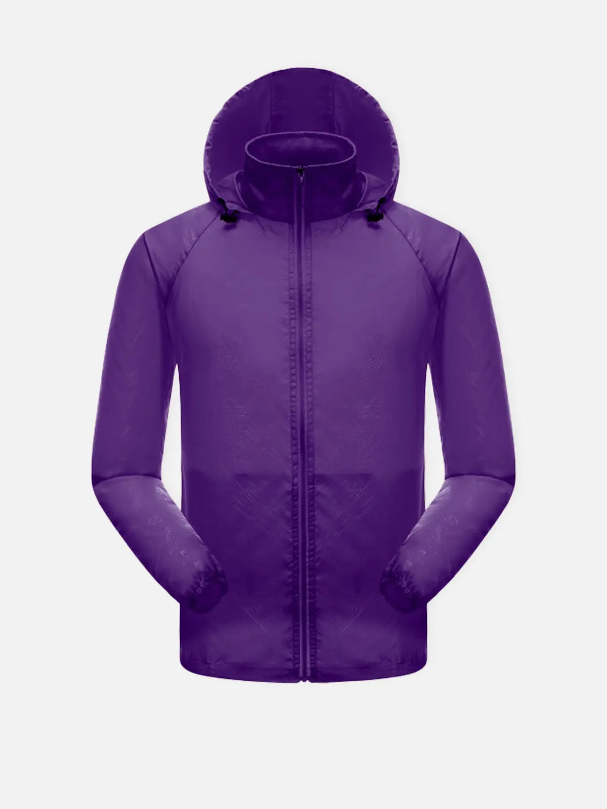 Men's Slim Fit Packable Hooded Outdoor Jacket Eleven Oasis