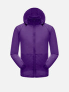 Men's Slim Fit Packable Hooded Outdoor Jacket Eleven Oasis