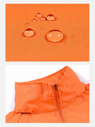 Men's Slim Fit Packable Hooded Outdoor Jacket Eleven Oasis