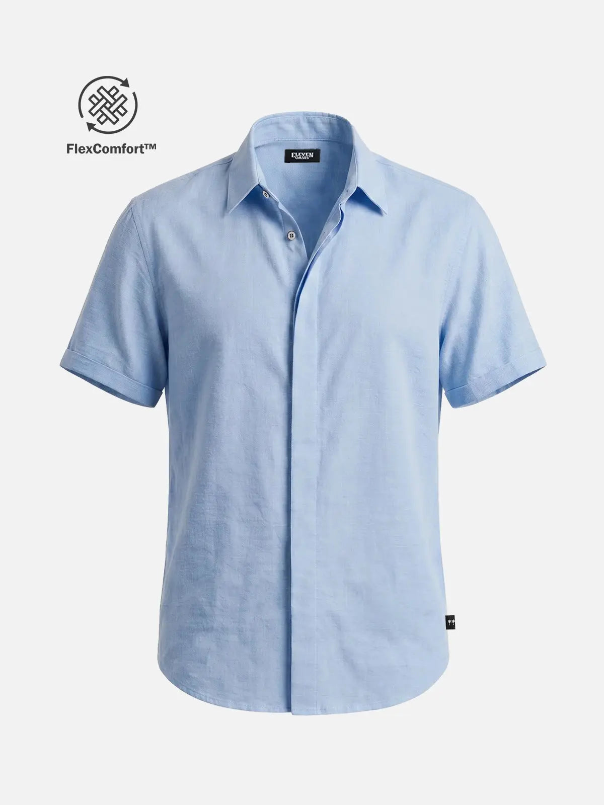 Men's FlexComfort™ Classic Short Sleeve Shirt ElevenOasis
