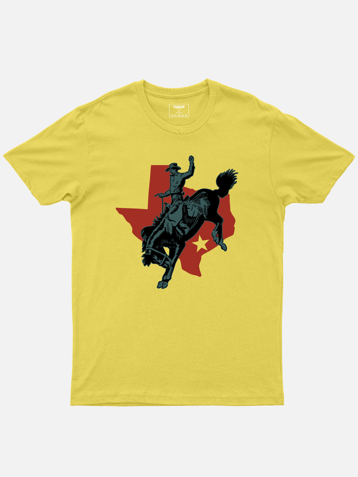 Texas Rodeo Rider Cotton T-Shirt Eleven Oasis