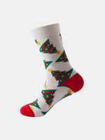 Classic Christmas Pattern Crew Socks Eleven Oasis