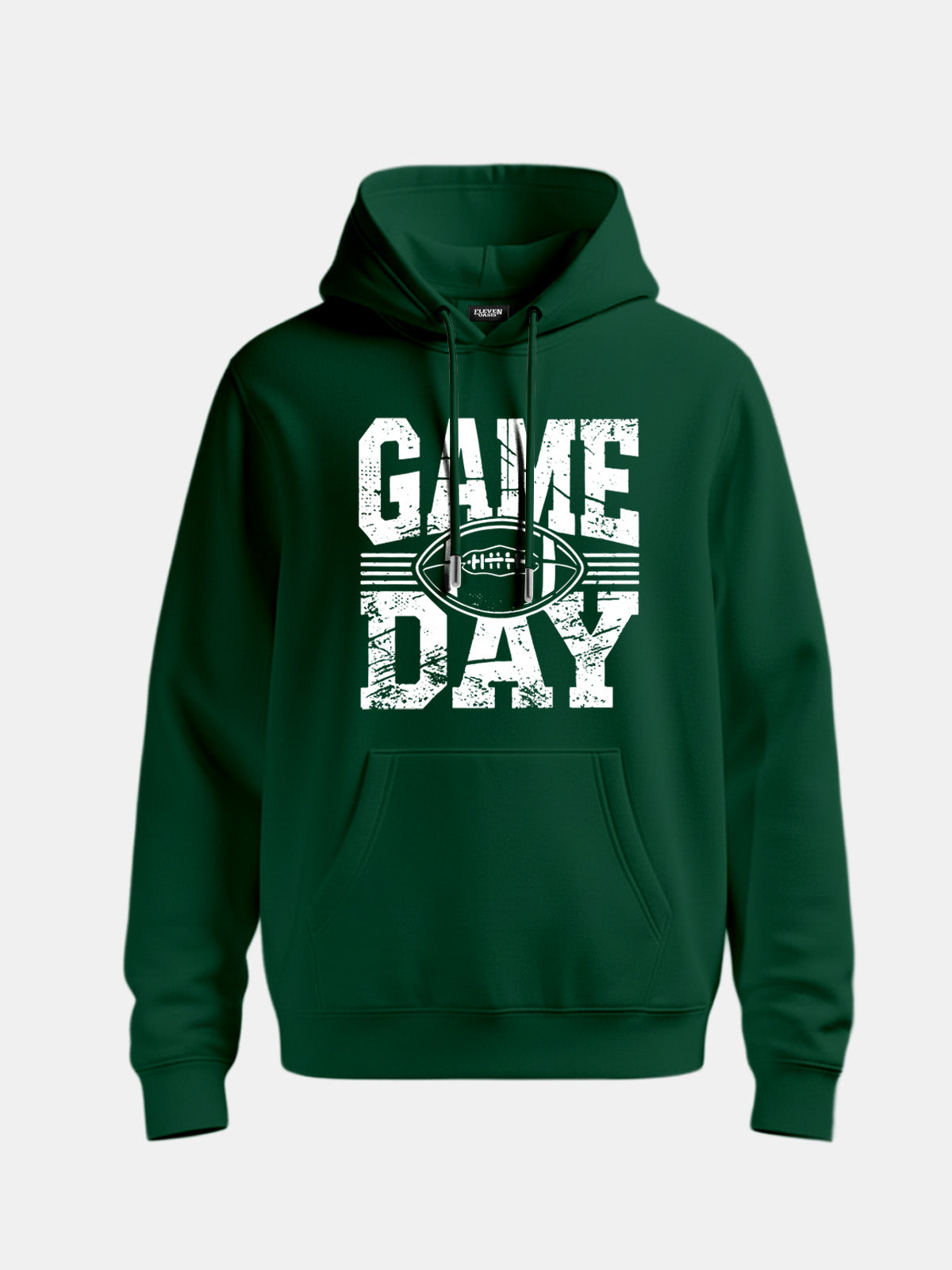 Game Day Football Graphic Hoodie Eleven Oasis