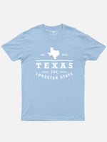 Texas Lonestar State Cotton T-Shirt Eleven Oasis