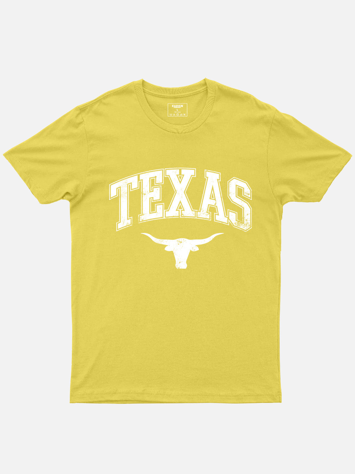 Texas Longhorn Graphic Cotton T-Shirt Eleven Oasis