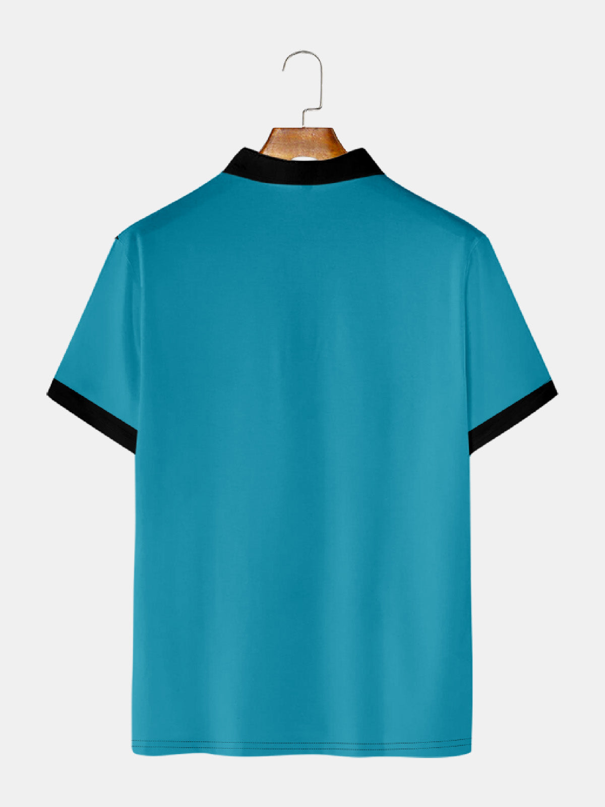 Men's Classic Customizable Bowling Style Short Sleeve Polo Shirt Eleven Oasis