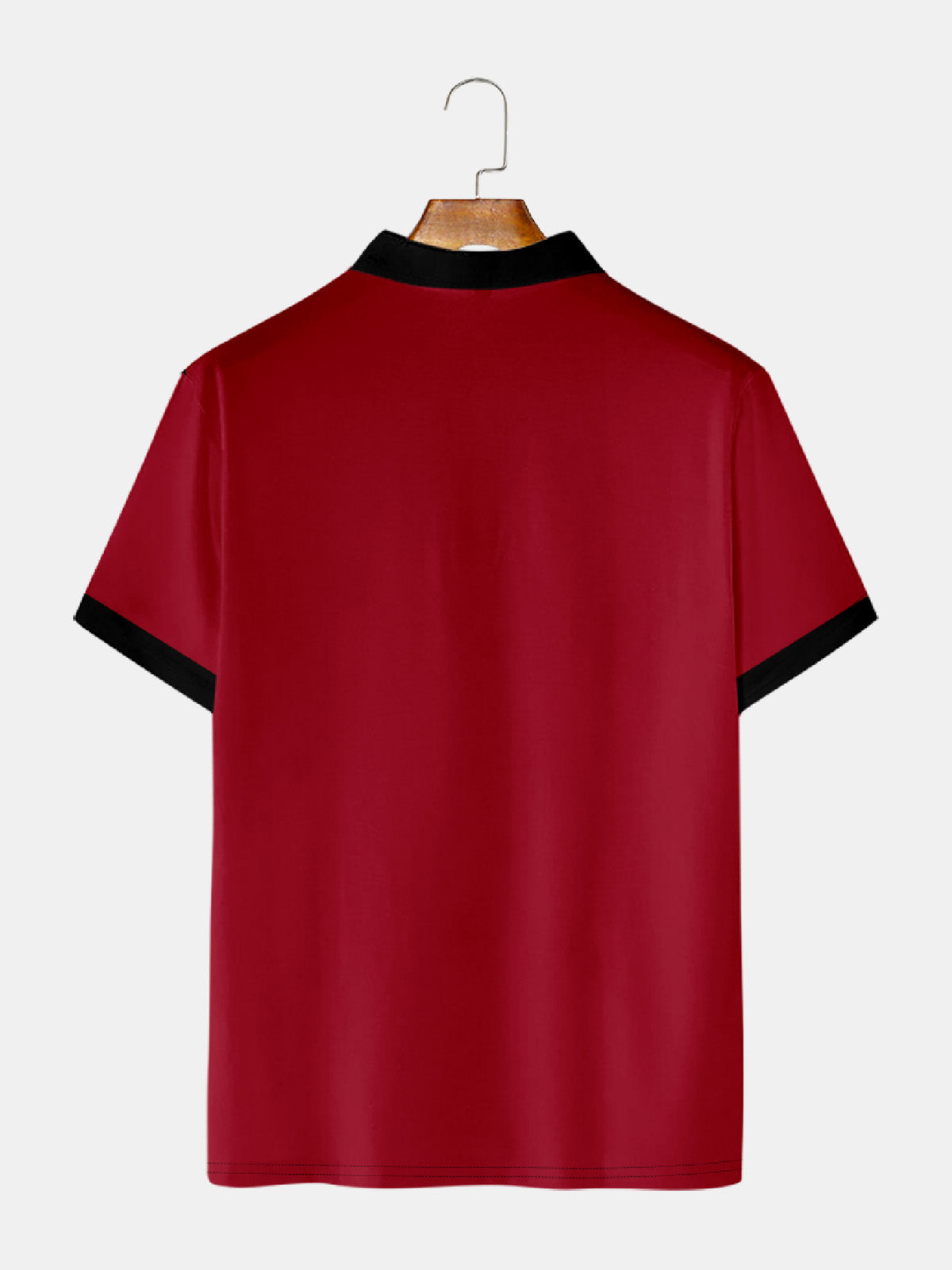 Men's Classic Customizable Bowling Style Short Sleeve Polo Shirt Eleven Oasis