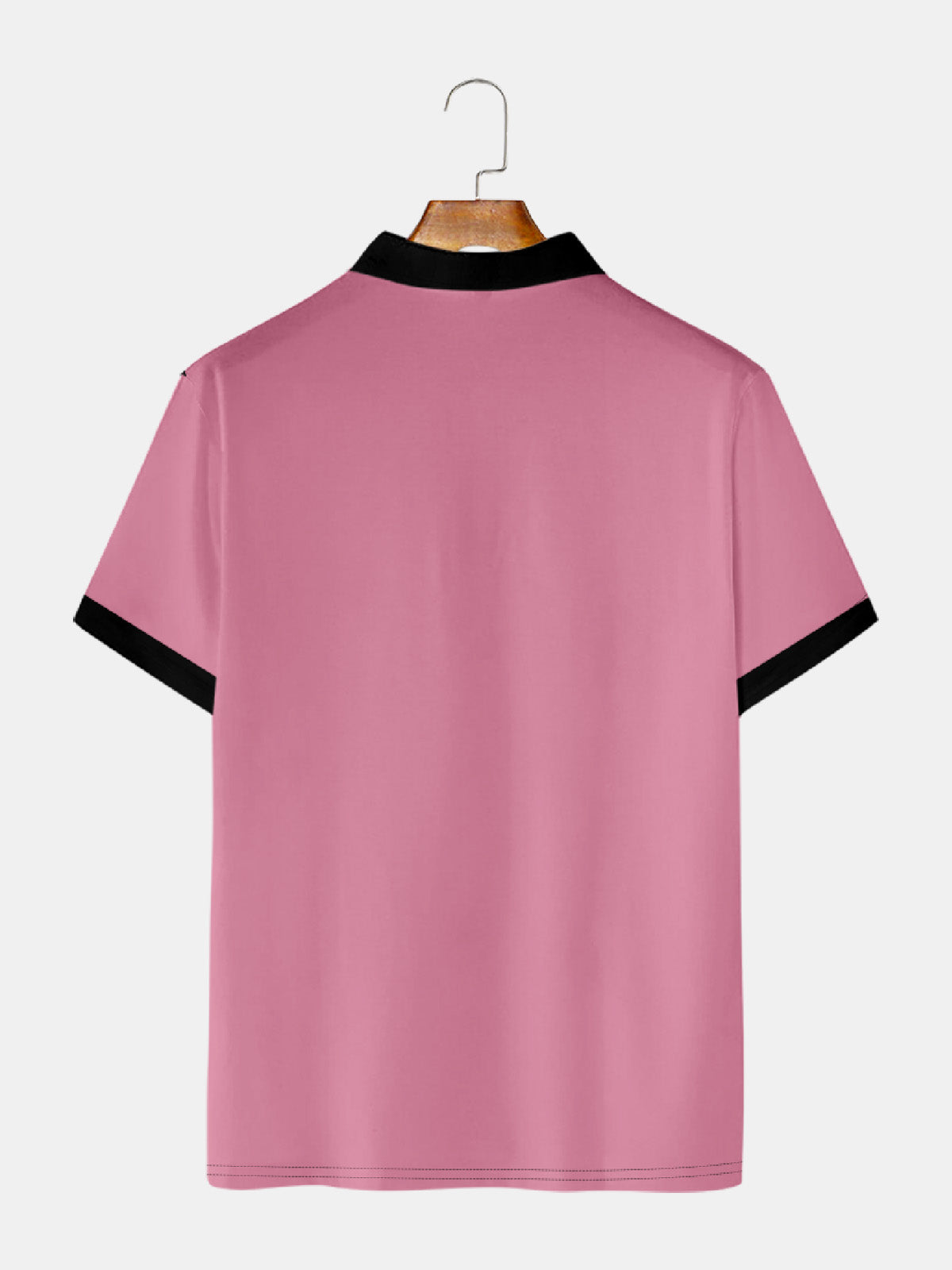 Men's Classic Customizable Bowling Style Short Sleeve Polo Shirt Eleven Oasis