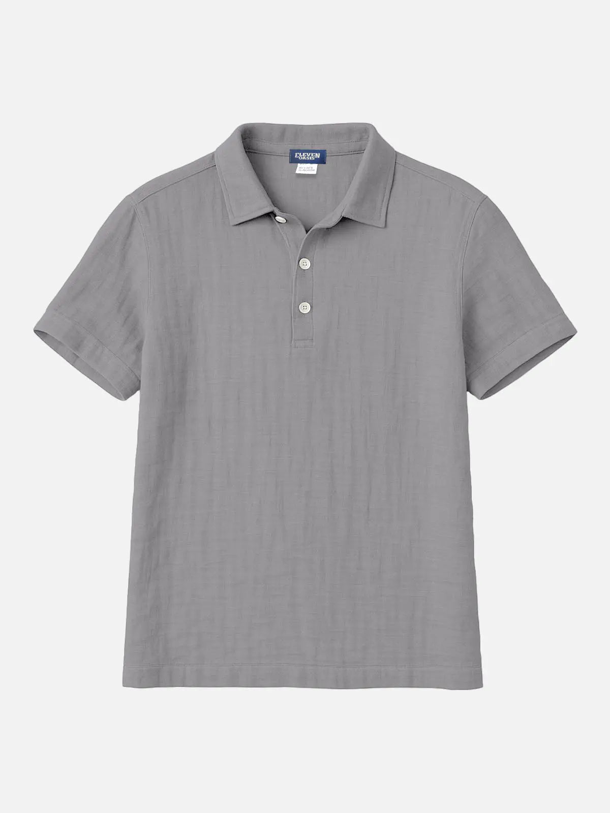 Men's Linen Blend Polo Shirt Eleven Oasis