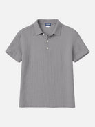 Men's Linen Blend Polo Shirt Eleven Oasis
