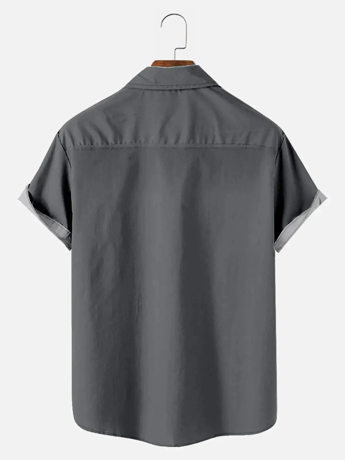 Men's Hot Rod Car Stripe Short Sleeve Shirt ElevenOasis