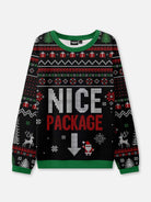 Nice Package & Tree-Mendous Couples Ugly Christmas Sweaters 