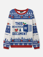 This Deserves a Document Ugly Christmas Sweatshirt 
