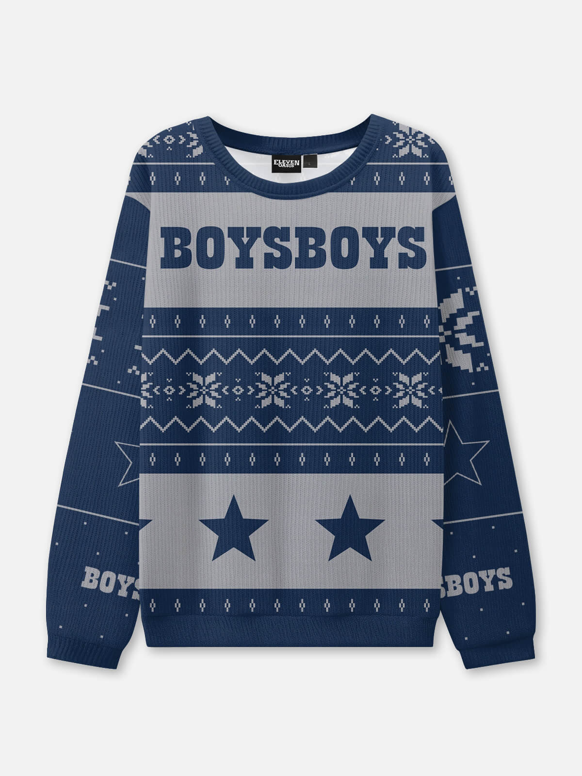 Dallas Football Ugly Christmas Sweatshirt Eleven Oasis