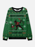 Merry Krampus Ugly Christmas Sweater ElevenOasis