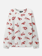 Lobster Art Crew Neck Sweatshirt Eleven Oasis