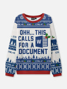 Ugly Christmas Sweater Spreadsheet Excel Spreadsheet Sweatshirt 