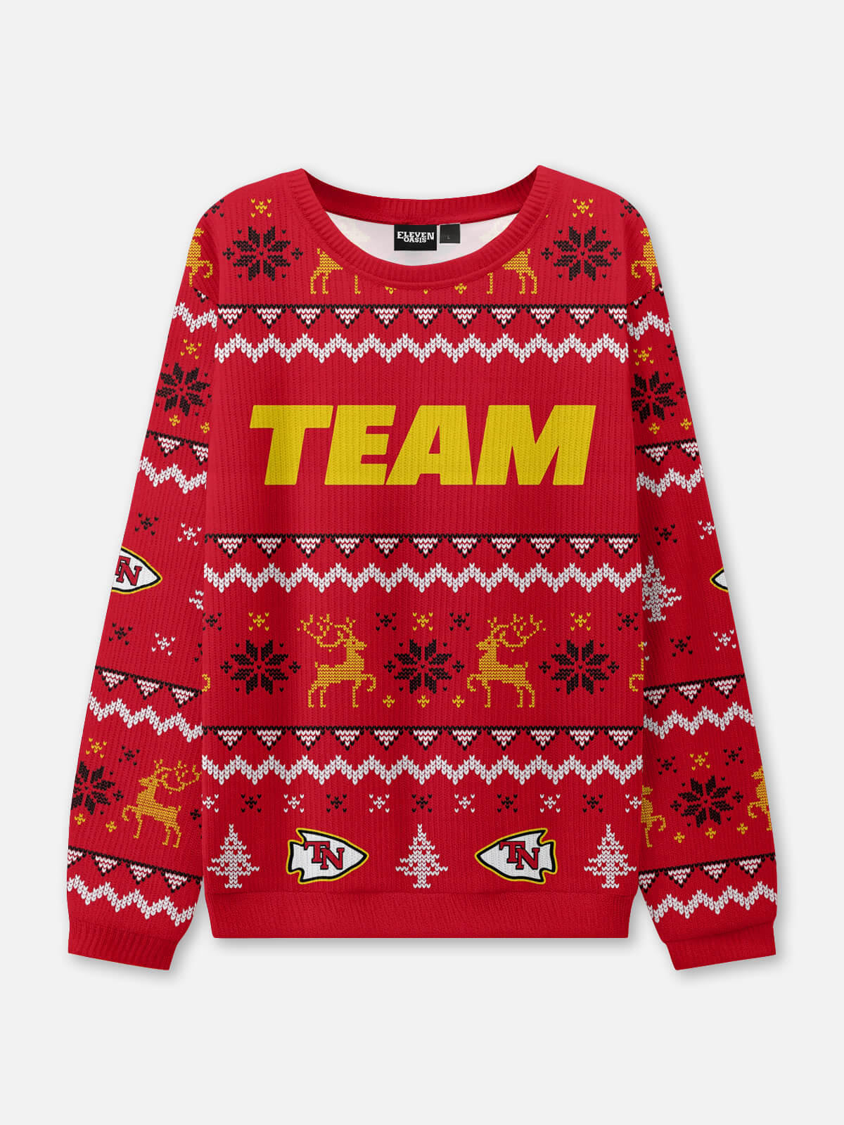 Custom Kansas City Football Sweatshirt Eleven Oasis