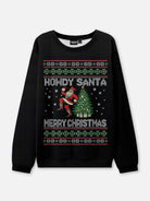 Ugly Christmas Cowboy Cat Meowdy Sweatshirt Eleven Oasis