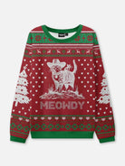 Ugly Christmas Cowboy Cat Meowdy Sweatshirt Eleven Oasis