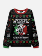 The Italian Christmas Donkey Ugly Christmas Sweatshirt 