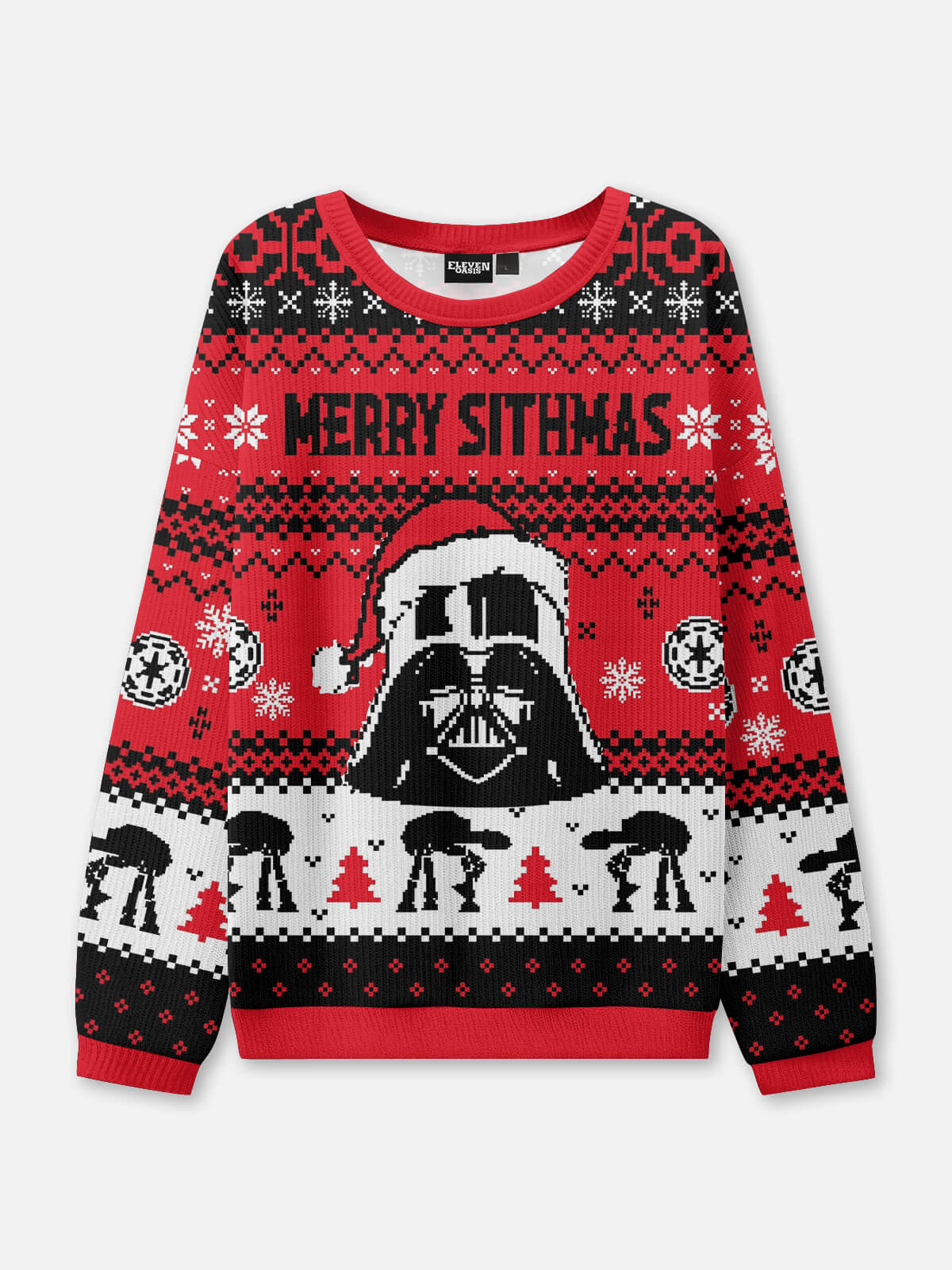Ugly Christmas Sweater Merry Sithmas Sweatshirt Eleven Oasis