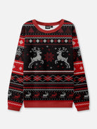 Classic Reindeer Fair Isle Ugly Christmas Sweatshirt?