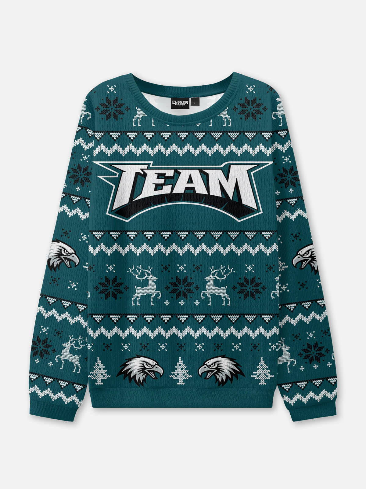 Custom Philadelphia Football Sweatshirt Eleven Oasis