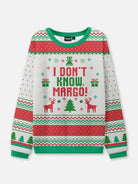 I Don't Know, Margo Ugly Christmas Sweatshirt ElevenOasis
