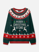 Merry Christmas Bitches Ugly Sweatshirt 