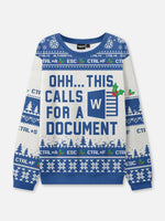 Ugly Christmas Sweater Spreadsheet Excel Spreadsheet Sweatshirt Eleven Oasis