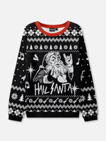 Hail Santa Ugly Christmas Sweater Eleven Oasis