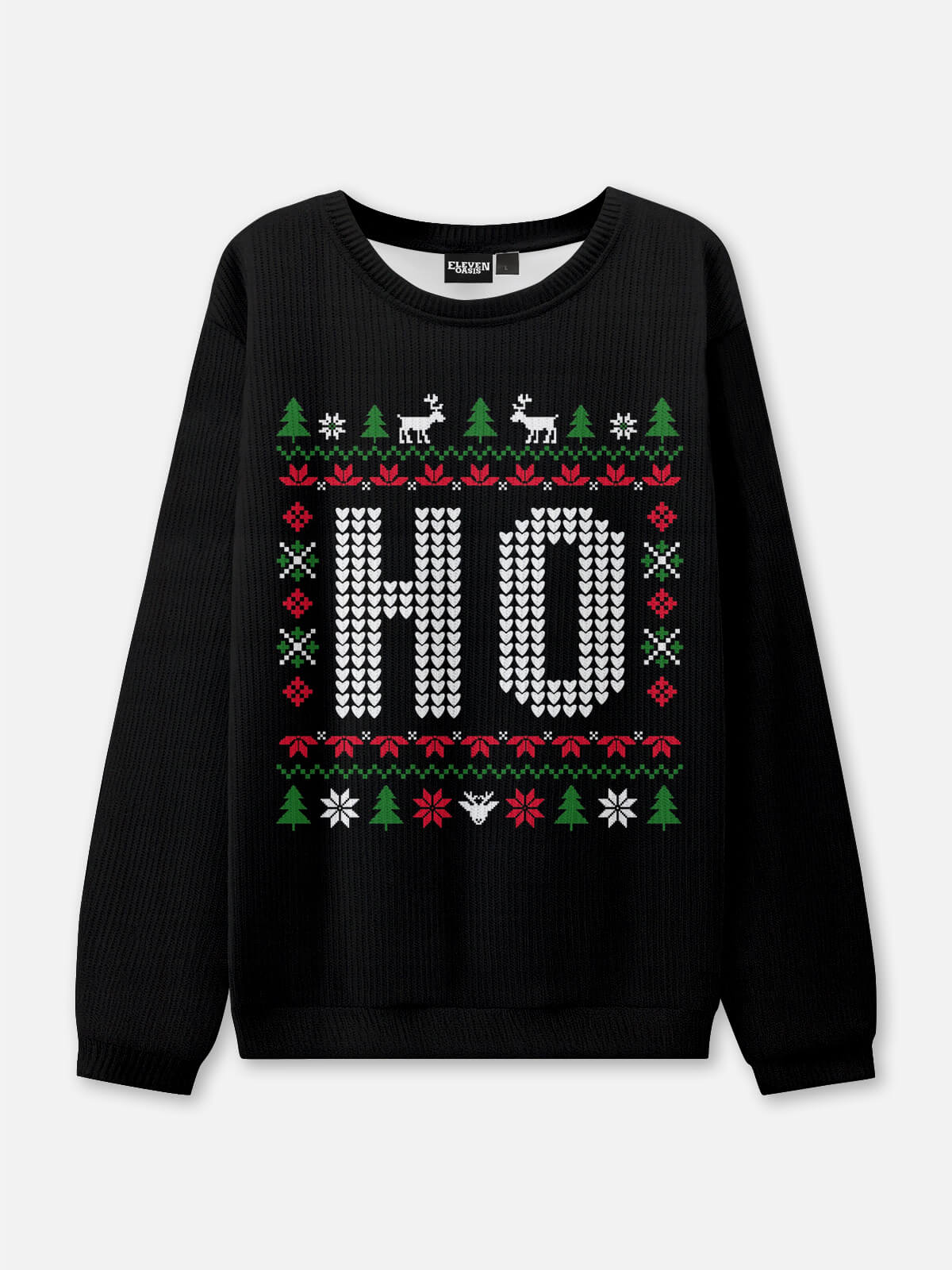 HO / Where's My HO At? Christmas Sweaters (Sold Individually) Eleven Oasis