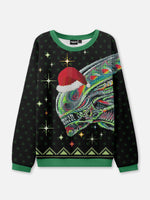 Ugly Christmas Sweater Alien Xenomorph Sweatshirt ElevenOasis